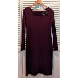 Ralph Lauren Maroon Dress